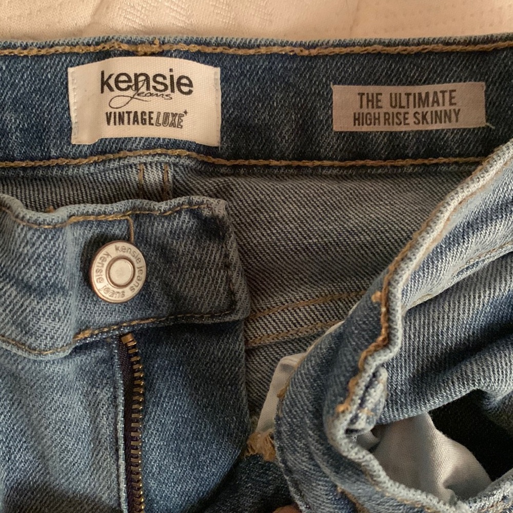 Kenzie vintage luxe high rise skinny jeans